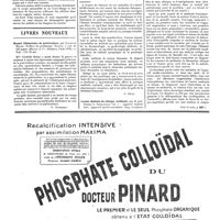 0682 - Page 682 - La médecine à travers le monde. Belgique / États-Unis / Livres nouveaux. Manuel élémentaire de puériculture, par Clotilde Mulon. Préface du Professeur Marfan... (Masson et Compagnie, éditeurs, Paris, 1920)... [G. Schreiber] / Consultaire. Les 100 consultations de tous les jours, par M. Maurice Ségard... Maloine et fils, éditeurs, Paris 1920... [L. Rivet] / Leçons choisies de clinique médicale, par le Professeur A. Cardarelli. Vol. 1 : Appareil respiratoire. Appareil cardio-vasculaire. Sang et organes hémolymphopoïétiques, recueillies, groupées et annotées par T. Senise, Naples, 1920 (Voir la suite, p. 687.)