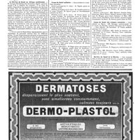 0693 - Page 693 - Nouvelles. Enfants assistés de la Seine / Le service de santé en Afrique occidentale / Corps de santé militaire / Corps de santé des troupes coloniales / Service de santé de la marine
