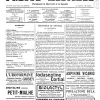 0717 - Page 717 - Sommaire / L'érysipèle du littoral au Guatemala