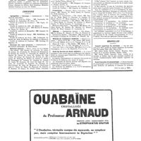 0719 - Page 719 - Hôpitaux et hospices. Hôpital Tenon / Concours. Agrégation / Prosectorat / Adjuvat / Médecin de l'assistance médicale / Ecole du service de santé militaire / Nouvelles. Conseil supérieur du tourisme / Ecole française de stomatologie (Voir la suite, p. 723.)