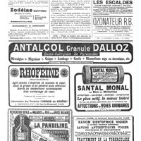 0723 - Page 723 - Nouvelles. Ecole française de stomatologie / Renseignements et communiqués