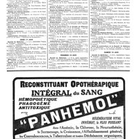 0738 - Page 738 - Cours, leçons et conférences du 13 au 20 juin 1920. Mercredi 16 juin / Jeudi 17 juin / Vendredi 18 juin / Samedi 19 juin