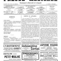 0786 - Page 789 - Sommaire / Science ou affaires ?