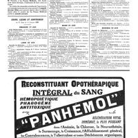 0806 - Page 809 - Cours, leçons et conférences du 27 juin au 4 juillet 1920. Dimanche 27 juin / Lundi 28 juin / Mardi 29 juin / Mercredi 30 juin