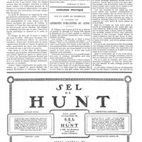 0819 - Page 822 - Corps discoïdes de nature tuberculeuse extraits d'un foyer de péritonite chronique [Professeur Le Dentu] / Chirurgie pratique. Sur un point de technique du traitement des arthrites purulentes du genou