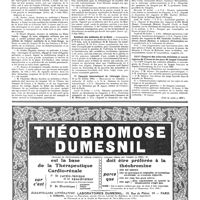 0832 - Page 835 - Nouvelles. Distinctions honorifiques / Syndicat des médecins de la Seine / Ve Congrès international de chirurgie / XXIVe Congrès des médecins aliénistes et neurologistes de France et des pays de langue française (Voir la suite, p. 837.)