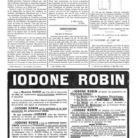 0844 - Page 847 - Les petits repas supplémentaires, leur mode d'action et leur pratique [A. Monteuuis] / Correspondance / A propos de l'article de M. Herber sur le paludisme au camp de...