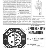 0890 - Page 893 - Bucquoy (1829-1920) [Nécrologie] [Maurice Letulle] / Orthopédie pratique. Les résultats éloignés des résections du poignet