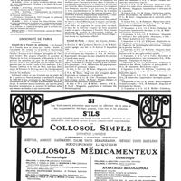 0901 - Page 904 - Avis et renseignements / Université de Paris. Conseil de la Faculté de médecine / Faculté de Paris