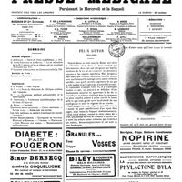 0958 - Page 961 - Sommaire / Félix Guyon (1831-1920) [Nécrologie]