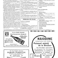 0972 - Page 975 - Livres nouveaux. Livres nouveaux. Traité de l'Immunité dans les maladies infectieuses, par J. Bordet... [Ph. Pagniez] / Livres reçus / Sommaires des revues. Journal de radiologie / Revue de stomatologie
