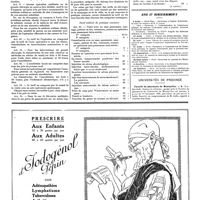 0974 - Page 977 - Les frais médicaux en matière d'accidents du travail (A suivre) / Avis et renseignements / Universités de Province. Faculté de pharmacie de Montpellier
