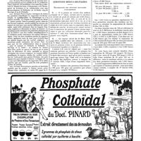 1037 - Page 1040 - La médecine à travers le monde. Suède / Questions médico-militaires. Majorations des pensions militaires d'ancienneté