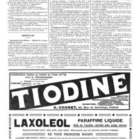 1048 - Page 1051 - Concours. Hôtel-Dieu d'Orléans / Inspecteur départemental d'hygiène / Nouvelles. Distinctions honorifiques / Académie des sciences (Voir la suite, p. 1053.)