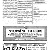 1075 - Page 1078 - Alcoolisme et falsification [Georges Vitoux] / Livres nouveaux. Comment élever nos bébés ou Manuel pratique de puériculture, par M. P. Pironneau... (Garnier frères, éditeurs), Paris, 1920... / Formulaire thérapeutique des maladies du tube digestif, par L. Pron... (Maloine et fils... Paris)... [L. Rivet] / Sommaires des revues. Revue de stomatologie