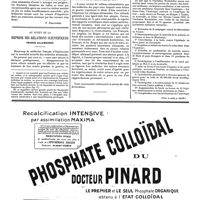 1111 - Page 1114 - Cinésithérapie d'une fracture de l'extrémité du radius [P. Desfosses] / Au sujet de la reprise des relations scientifiques franco-allemandes / La Fondation Rockefeller (Voir la suite, p. 1119.)