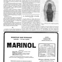 1130 - Page 1133 - Le respect des règles de la Croix-Rouge / La radiographie cutanée