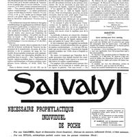 1180 - Page 1183 - Médecine pratique. Traitement du typhus exanthématique par les injections de liquide céphalo-rachidien [Casimir Zielinski] / Variétés. Livre sterling pour livre sterling