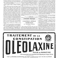 1203 - Page 1206 - La lutte contre les épidémies en Europe orientale / Chirurgie pratique. L'anesthésie générale dosimétrique au chlorure d'éthyle