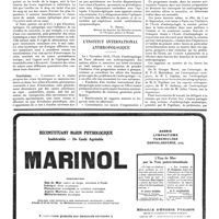 1230 - Page 1233 - Crises hystériques spontanées [R. Benon] / L'institut international anthropologique
