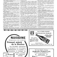 1239 - Page 1242 - Avis et renseignements / Université de Paris. Examens / Clinique ophtalmologique