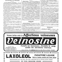 1240 - Page 1243 - Université de Paris. Clinique ophtalmologique / Universités de Province. Faculté de médecine de Strasbourg / Hôpitaux et hospices. Hôpital Beaujon / Concours. Internat de Nanterre / Nouvelles. Distinctions honorifiques (Voir la suite, p. 1245.)