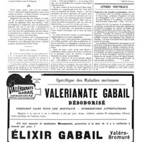 1255 - Page 1258 - Questions médico-militaires. Assistance médicale au Colonies. Ecole de médecine indigène à Tananarive / Refus d'un sursis [P. Bonnette] / Livres nouveaux. Prophylaxie des maladies transmissibles. Mesures de protection contre les maladies contagieuses, par H. Bertin-Sans... (Masson et Compagnie, éditeurs... Paris), 1920 [L. Rivet]