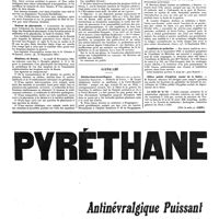 1264 - Page 1267 - Concours. Internat de Saint-Lazare / Bourse de pharmacie / Hôpitaux de Rouen / Nouvelles. Distinctions honorifiques / Académie de médecine / Office public d'hygiène social de la Seine / Le coût de la vie (Voir la suite, p. 1269.)