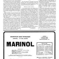 1274 - Page 1277 - Ecole pour enfants amblyopes à Strasbourg / Appel aux anciens élèves de la Faculté française de Beyrouth [J. Rosenfeld] / Maladie cutanée résultant du maniement d'orge véhicule d'un acarien