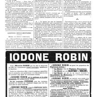 1276 - Page 1279 - Pratique de laboratoire. Comment faut-il effectuer le prélèvement du sang nécessaire à la recherche de la réaction de Bordet-Wassermann ? / Questions médico-militaires. Médecin de réserve tuberculeux