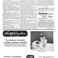 1314 - Page 1317 - Nouvelles. Fondation d'un Institut de psychologie à l'Université de Paris / Laboratoire d'hygiène de la Ville de Paris / Service médical de colonisation / Corps de santé militaire / Service de santé de la marine / Corps de santé des troupes coloniales / Etranger. Congrès espagnol d'urologie / Renseignements et communiqués (Voir la suite, p. 1319.)