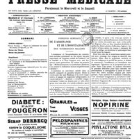 1318 - Page 1321 - Sommaire / Principes généraux de l'assistance et de l'hospitalisation des nourrissons malades