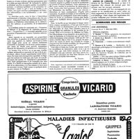 1327 - Page 1330 - Livres nouveaux. L'infection bacillaire et la tuberculose chez l'homme et les animaux, par M. A. Calmette... [Ph. Pagniez] / Livres reçus / Sommaires des revues. Lyon chirurgical