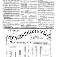 1334 - Page 1337 - Concours. Externat / Dispensaire de salubrité / Ecole de médecine de Caen / Ecole de médecine de Dijon / Ecole de médecine de Poitiers / Hôpitaux d'Amiens / Nouvelles. Distinctions honorifiques / Sorbonne / Corps de santé militaire / Service de santé de la marine (Voir la suite, p. 1339.)