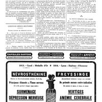 1348 - Page 1351 - Note de laboratoire. Note sur la coloration directe du bacille de Koch par le lacto-bleu de méthylène alcoolique [F. Dumarest et J. Lelong] / Questions médico-militaires. Ecoles annexes de médecine navale / La surdité compatible avec l'armée