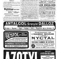 1368 - Page 1371 - Concours. Externat / Nouvelle. Société de pathologie exotique / Renseignements et communiqués