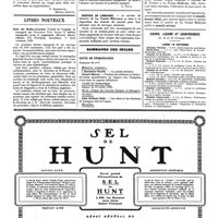 1382 - Page 1385 - Questions médico-militaires. Concours annuel pour médecins, chirurgiens et spécialistes des hôpitaux militaires [P. Bonnette] / Livres nouveaux. Guia del Medico practico. Traduit de l'anglais en espagnol par Francisco Tous Biaggi... (Manuel Marin, éditeur... Barcelone)... [L. Rivet] / Sommaires des revues. Revue de stomatologie / Cours, leçons et conférences du 18 au 23 octobre 1920. Lundi 18 octobre