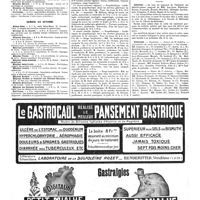 1384 - Page 1387 - Cours, leçons et conférences du 18 au 23 octobre 1920. Vendredi 22 octobre / Samedi 23 octobre / Universités de Province. Faculté de médecine de Strasbourg / Concours. Internat / Externat