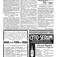1386 - Page 1389 - Nouvelles. Association professionnelle des médecins et chirurgiens des hôpitaux civils de France / Actes de la Faculté de Paris. Examens de doctorat / Renseignements et communiqués (Voir la suite, p. 1391.)