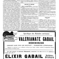1406 - Page 1409 - Universités de Province. Ecole de médecine de Reims / Faculté de médecine de Strasbourg / Hôpitaux et hospices. Hôpital des Enfants-Malades / Hôpital Saint-Joseph / Hôpital Saint-Louis / Concours. Externat (Voir la suite, p. 1411.)