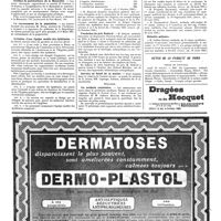 1410 - Page 1413 - Nouvelles. Paris et départements. Société centrale de médecine vétérinaire / Institut de puériculture de la Maternité / Le recensement de la population / Création d'une équipe mobile des épidémies / Fondation du prix Redard / Service de santé de la marine / Etranger / Un médecin centenaire / Les médecins aux Armées. Les décorés / Médaille militaire / Actes de la Faculté de Paris. Thèses de doctorat