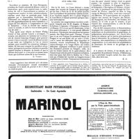 1418 - Page 1421 - La Conférence internationale contre la tuberculose / Un coup d'oeil rétrospectif sur le Congrès de physiologie de Paris (16-20 juillet 1920)