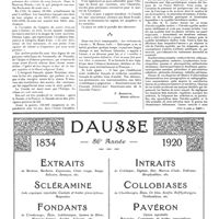 1449 - Page 1452 - Questions médico-militaires. La médecine au Canada [P. Bonnette] / Livres nouveaux. La syphilis héréditaire tardive, par M. R. Castex... (Librairie «Las Ciencias», éditeur, Buenos Aires (Voir la suite, p. 1457.)