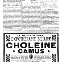 1469 - Page 1472 - Variétés. Homo homini lupus / Correspondance / La médecine à travers le monde. Rio de Janeiro (Brésil) / Italie