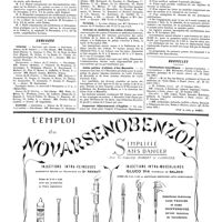 1478 - Page 1481 - Hôpitaux et hospices. Hôpital Saint-Antoine / Hôpital Necker / Concours. Internat / Externat / Internat en médecine des asiles d'aliénés / Asiles publics d'aliénés d'Aix-Marseille / Inspecteur départemental d'Hygiène / Nouvelles. Distinctions honorifiques (Voir la suite, p. 1483.)