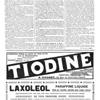 1480 - Page 1483 - Nouvelles. Distinctions honorifiques / Service des Enfants assistés de la Seine / Ecole du service de santé militaire (Voir la suite, p. 1485.)