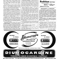 1482 - Page 1485 - Nouvelles. Ecole du service de santé militaire / Les inscriptions cumulatives des étudiants / Consultations médicales gratuites pour femmes et enfants indigènes / Corps de santé militaire / Service de santé de la marine / Corps de santé des troupes coloniales / Renseignements et communiqués (Voir la suite, p. 1487.)