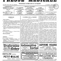 1506 - Page 1509 - Sommaire / L'avenir de la France