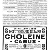 1537 - Page 1540 - La phytothérapie purgative [Henri Leclerc] / Pathologie comparée. La fièvre aphteuse et la peste bovine