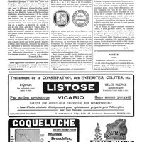 1541 - Page 1544 - Les médecins et la distribution du lait [Pierre Le Roy] / Les timbres-monnaie et l'hygiène / Variétés. Préparation rationnelle de l'infusion de thé